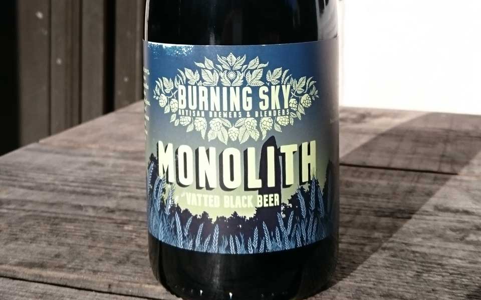 Burning Sky Monolith Vatted Black Beer