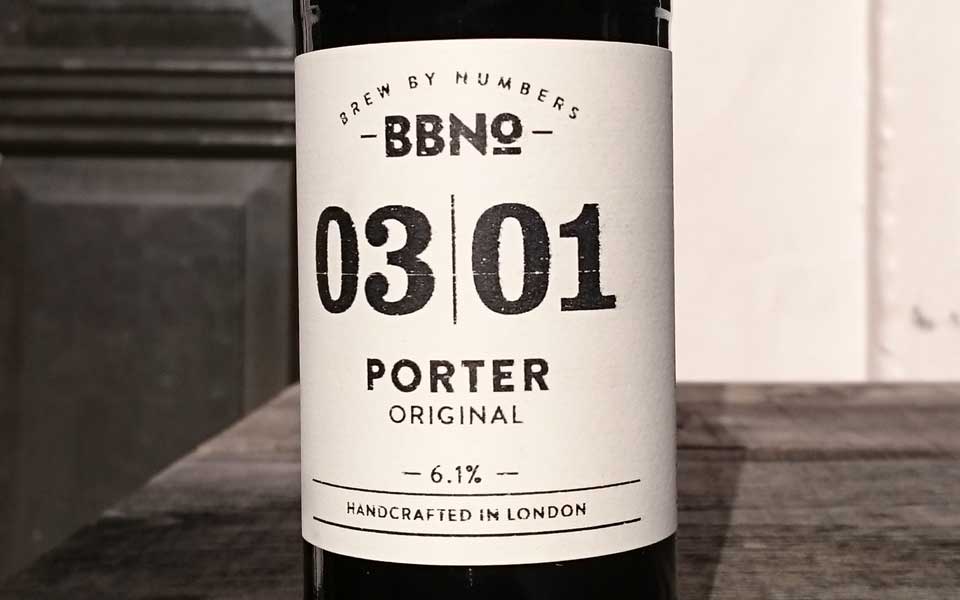 Brew By Numbers 03/01 Porter – Original