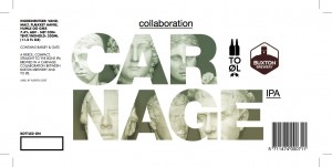 Buxton T0 Øl Collateral Carnage beer