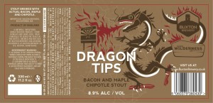 Buxton Arizona Wilderness Dragon Tips Bacon, Maple and Chipotle Stout beer